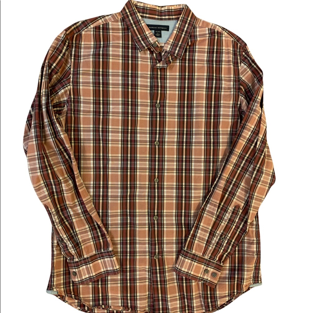 [Banana Republic] men’s size L button down shirt